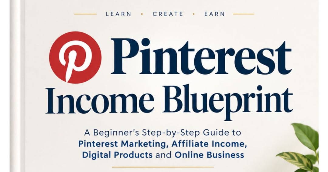 Pinterest Income Blueprint * A Beginner’s Step-by-Step Guide to Pinterest Marketing, Affiliate Income, Digital Products and Online Business *