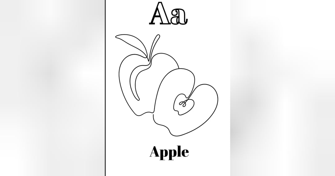 ABCD Kid's Coloring Book - Cute Animals A to Z Coloring Book for Toddlers & Preschool Kids, image 2