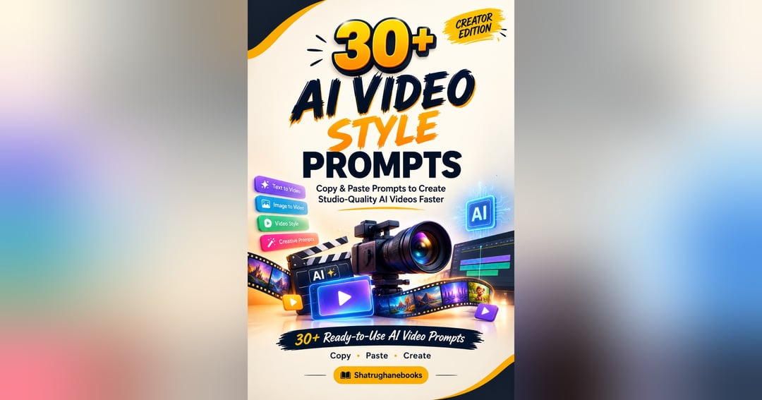 30+ AI Video Style Prompts: Copy & Paste Prompts to Create Studio-Quality AI Videos Faster