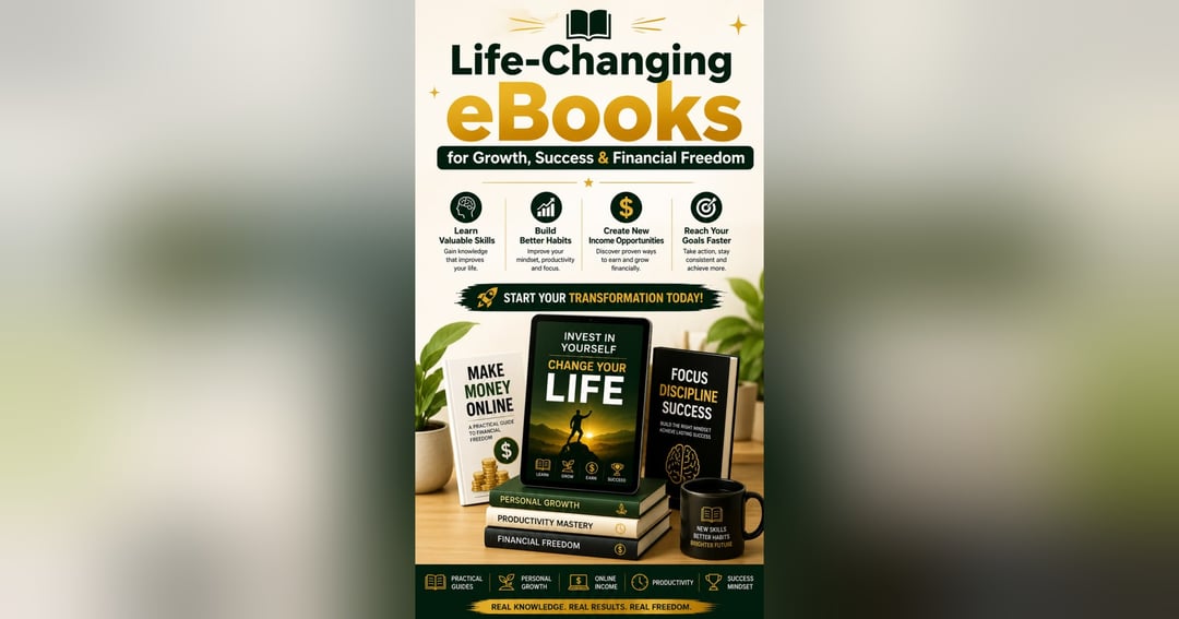 LIFE-CHANGING eBOOKS Grow • Succeed • Thrive