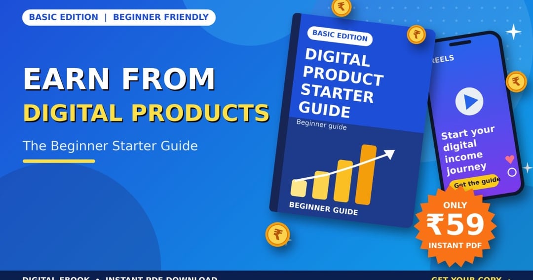 Starter package of βΉ59 for ebook buisness ππ΅π¬