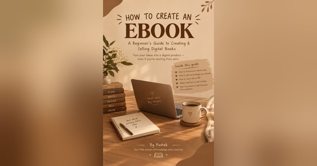 HOW TO CREATE AN EBOOK 📚