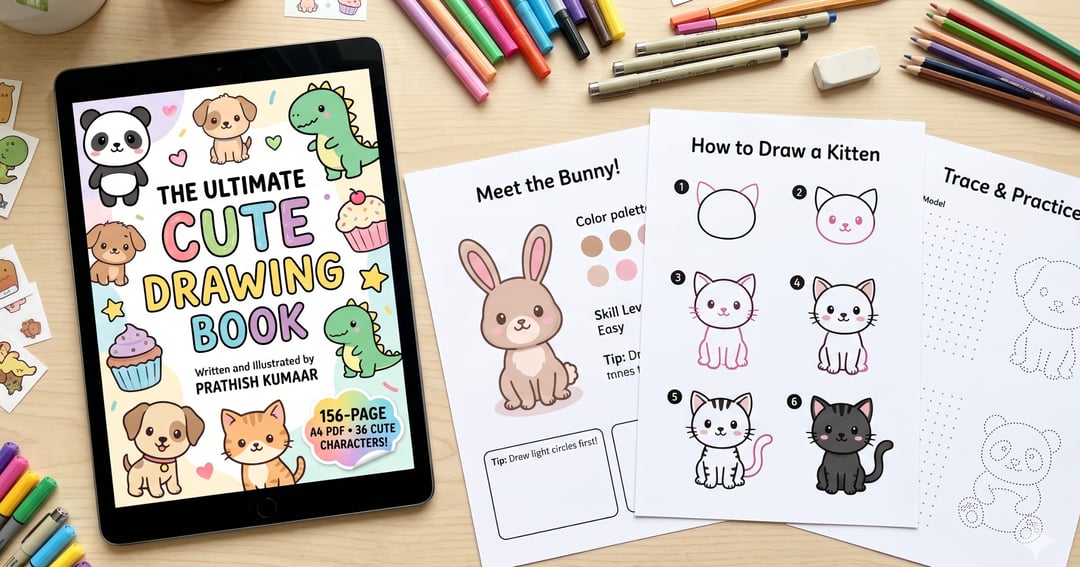 The Ultimate Cute Drawing Book