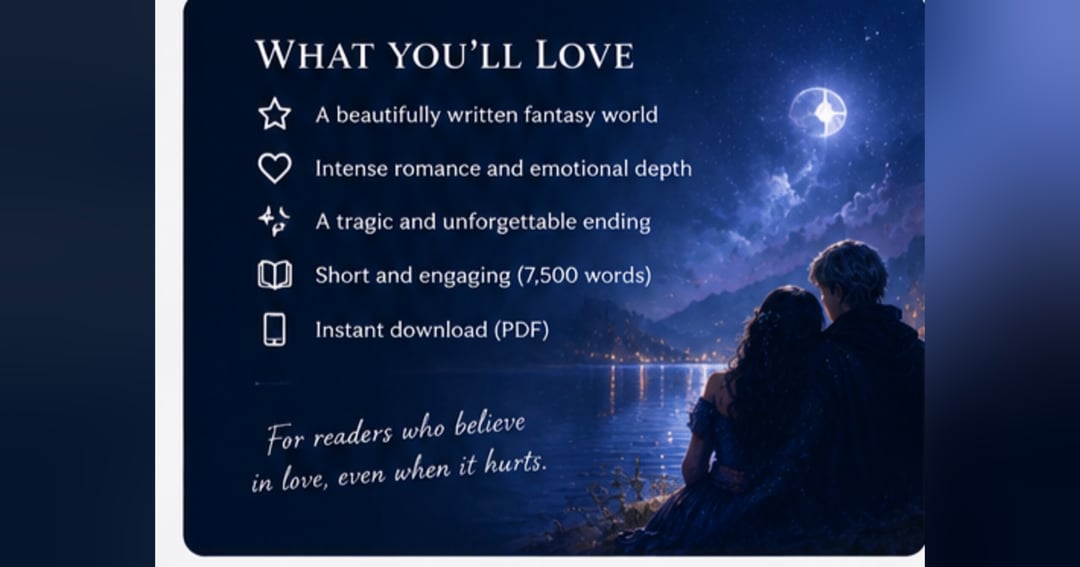 The Moon That Forgot Us: A Fantasy Romance 🌙, image 3