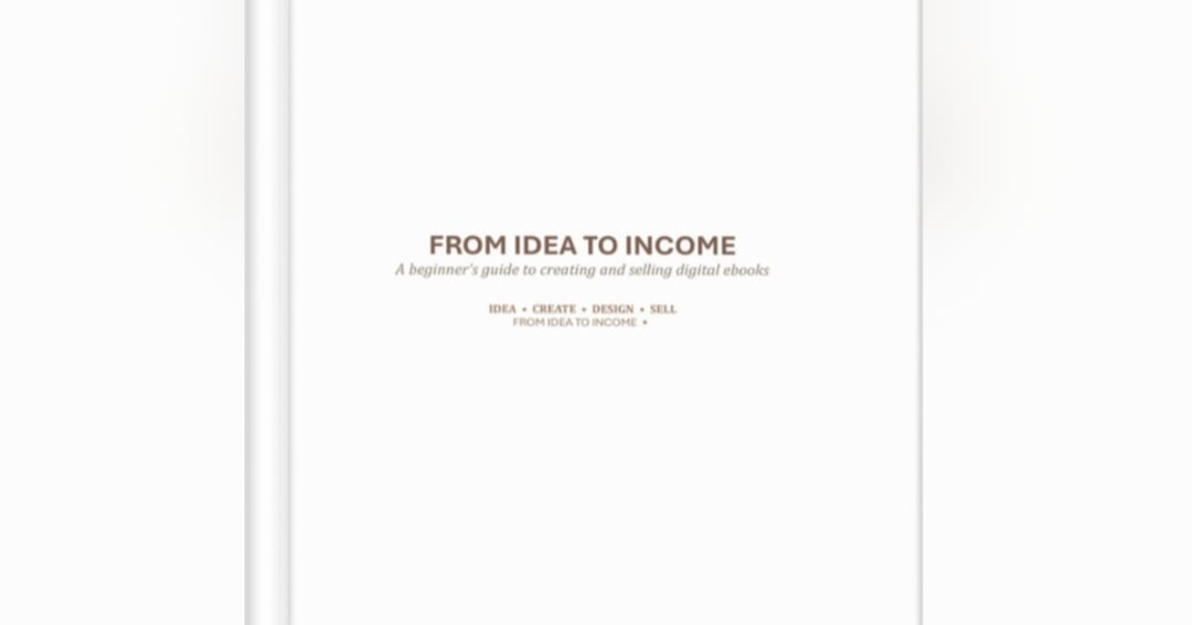 From idea to income, image 2
