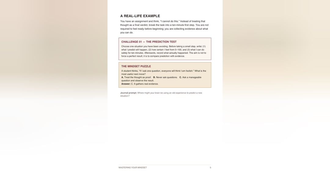 Mastering Your Mindset: A Practical Guide to Growth & Focus, image 3