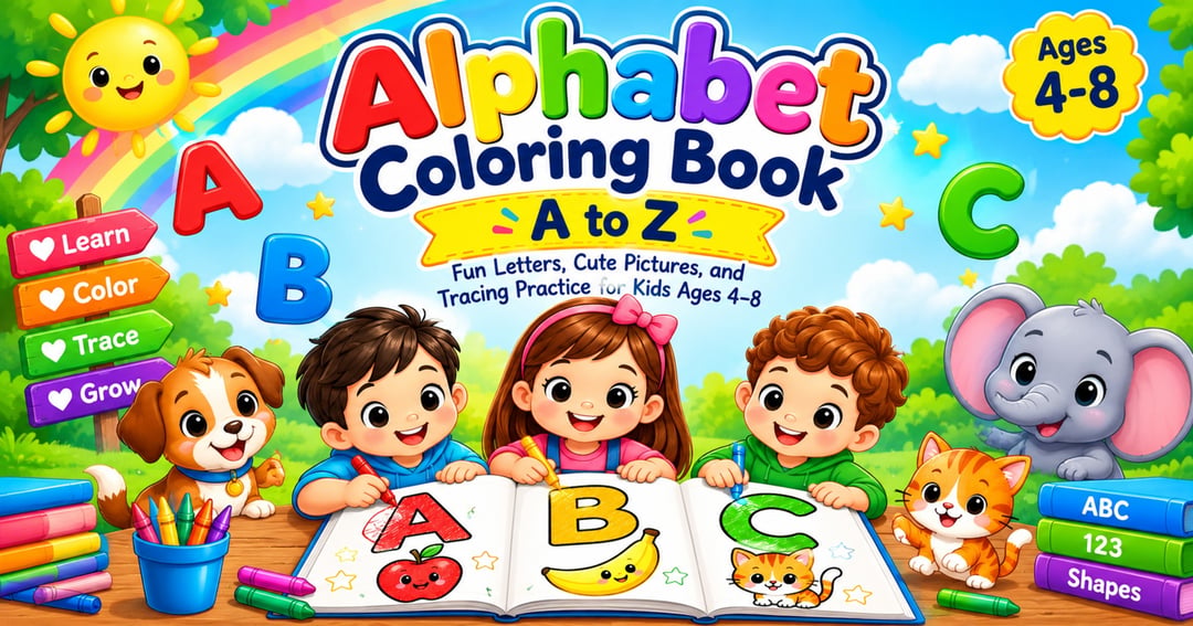 Alphabet Coloring Book