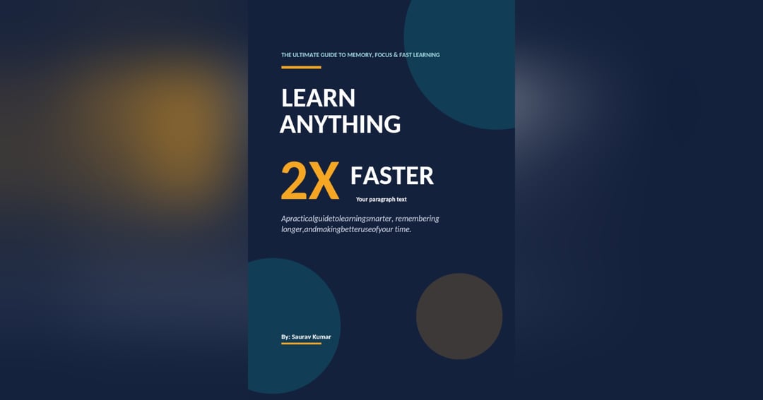 Learn anything 2x faster.The ultimate guide to focus and learning, image 2