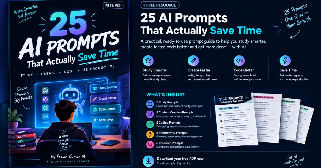 25 AI Prompts That Actually Save Time