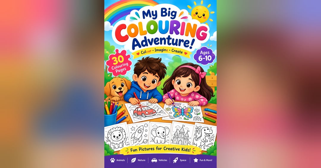 Kids colour ebook