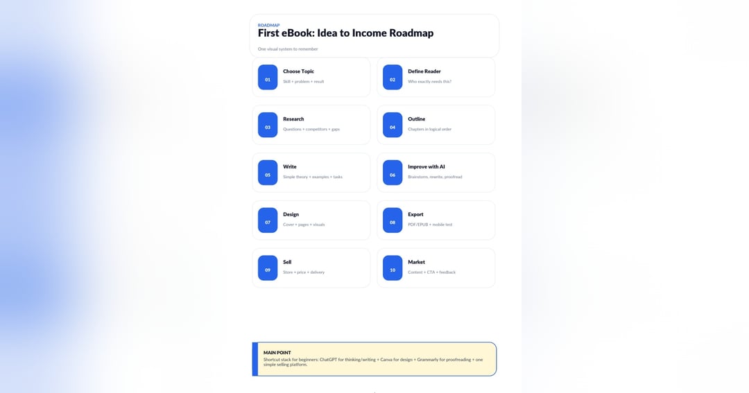 Your 1st ebook roadmap, image 3