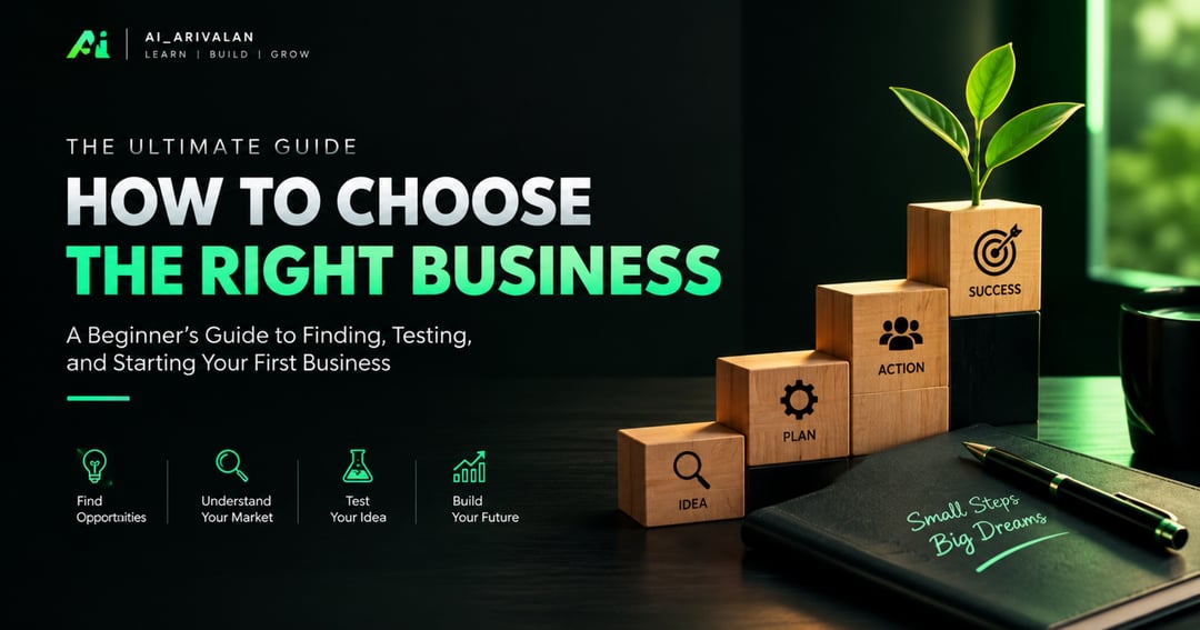 HOW TO CHOOSE THE RIGHT BUSINESS, image 2