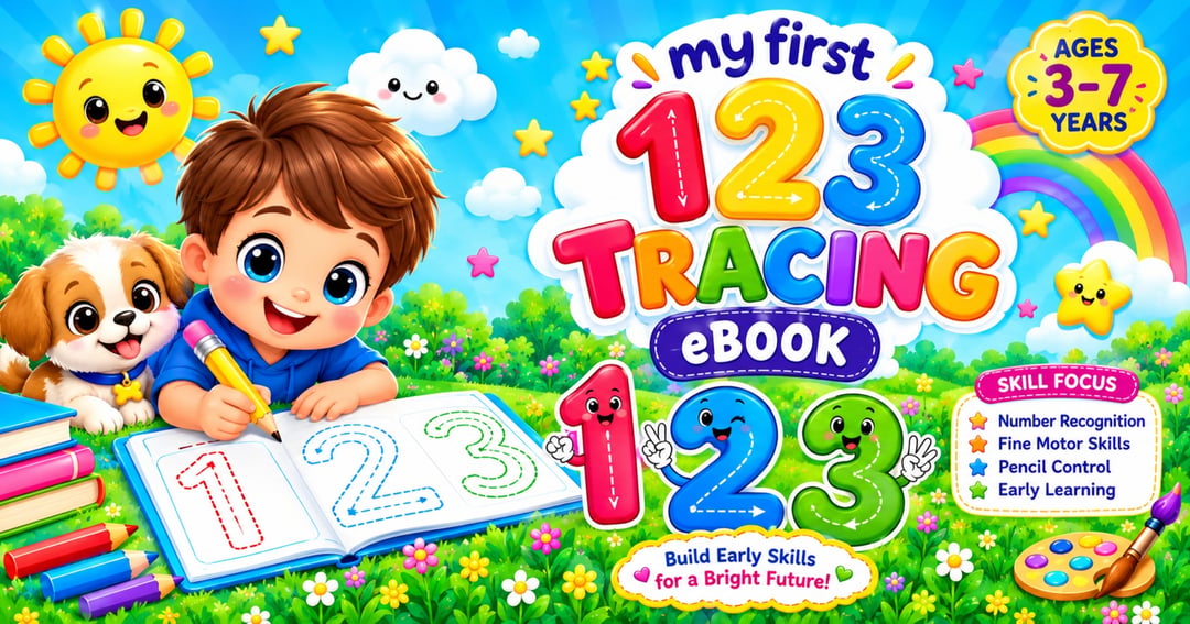 123 Tracing Book