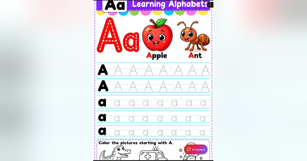 My First ABC Tracing book, image 2