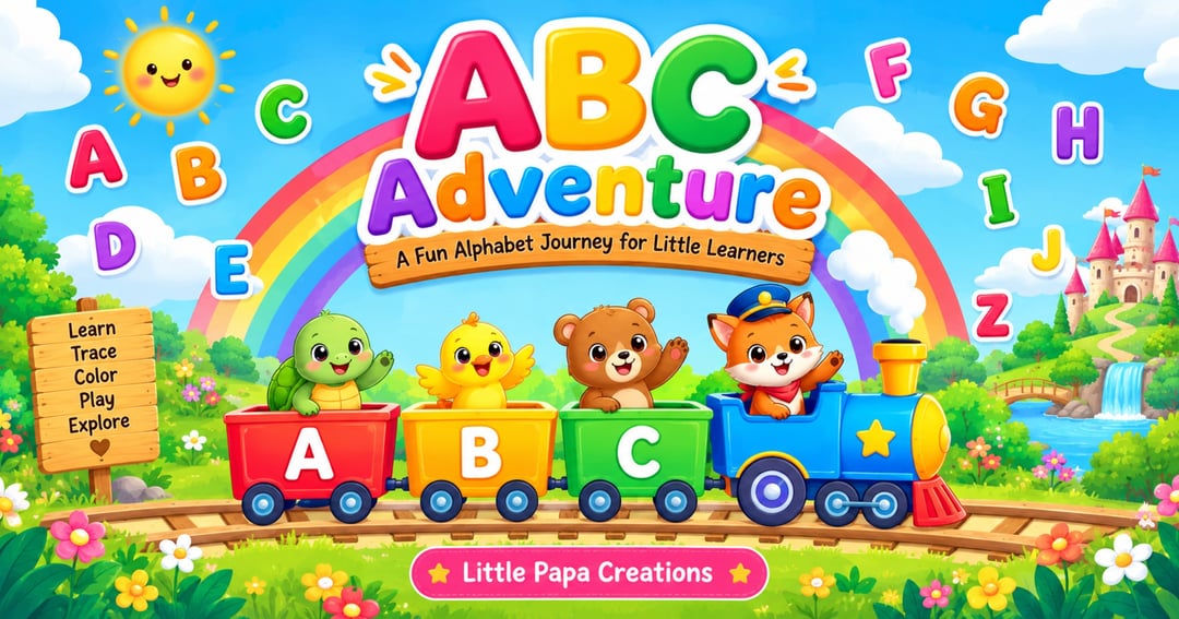 ABC ADVENTURE – Alphabets book
