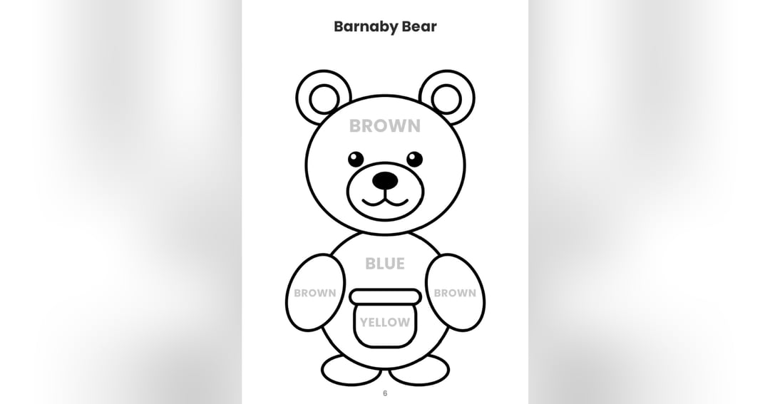 Cute Friends Colouring Book, image 3