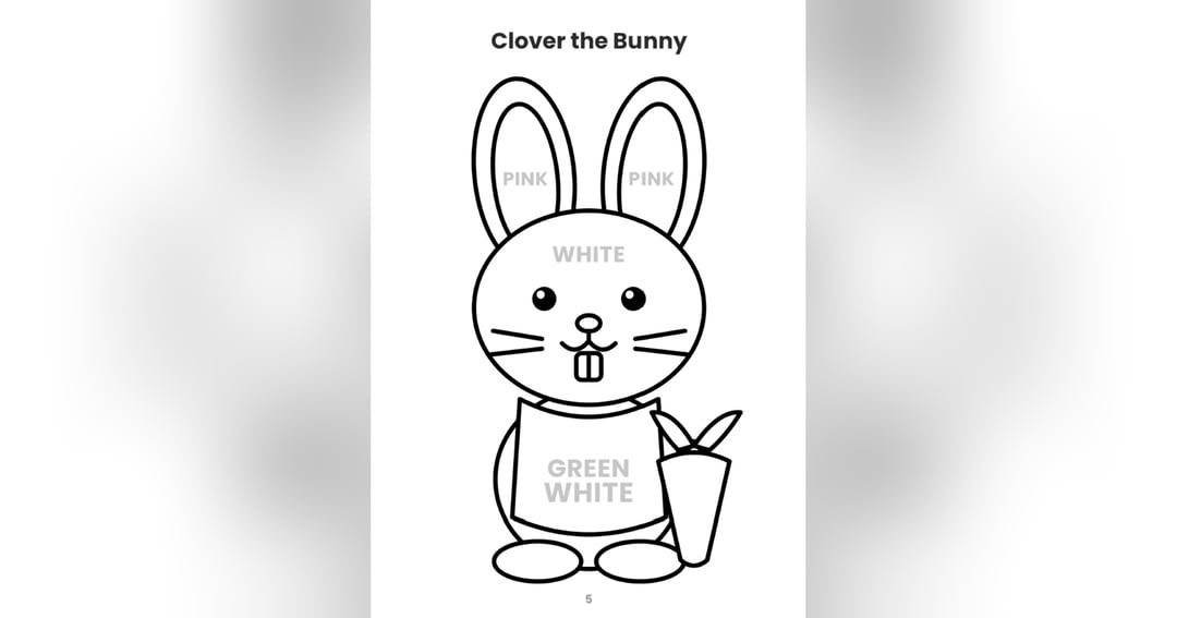 Cute Friends Colouring Book, image 2
