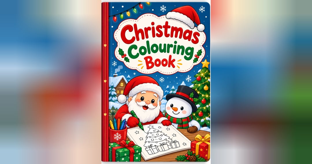Christmas Colouring Book – A Magical Christmas Adventure, image 5
