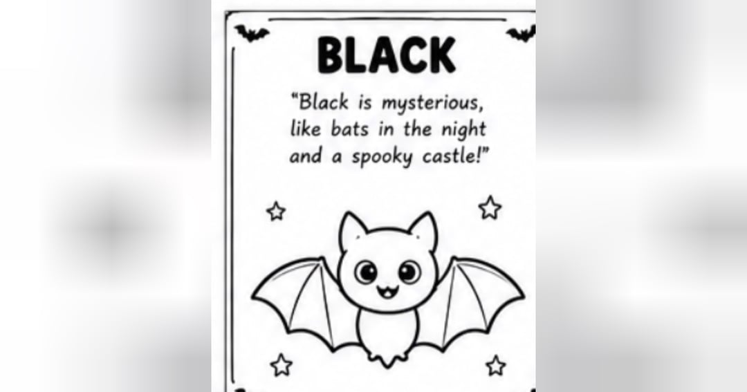 👻 Little Halloween Artists: Learn Colours Through Colouring, image 3