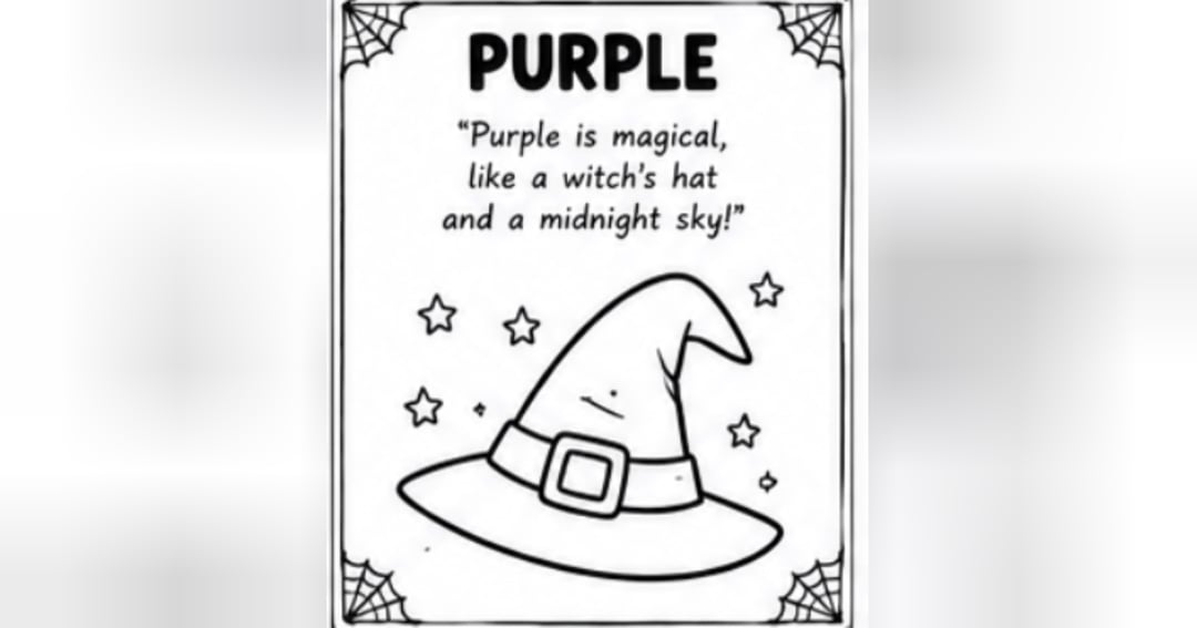 👻 Little Halloween Artists: Learn Colours Through Colouring, image 2