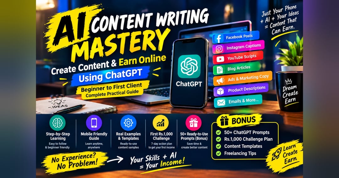 AI Content Writing Mastery Full English 🚀