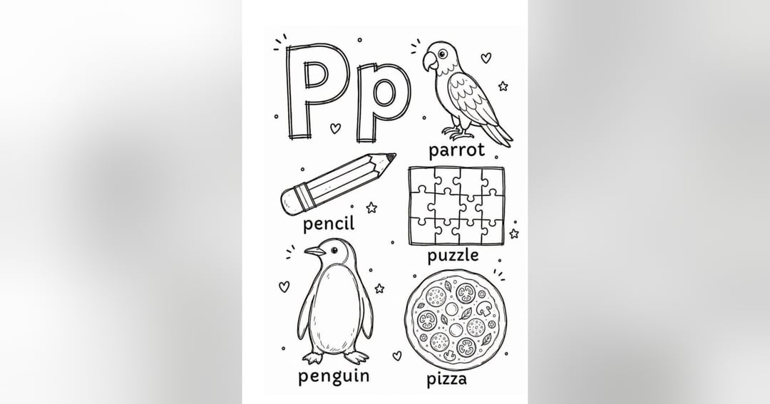 Kids alphabet colour book, image 5