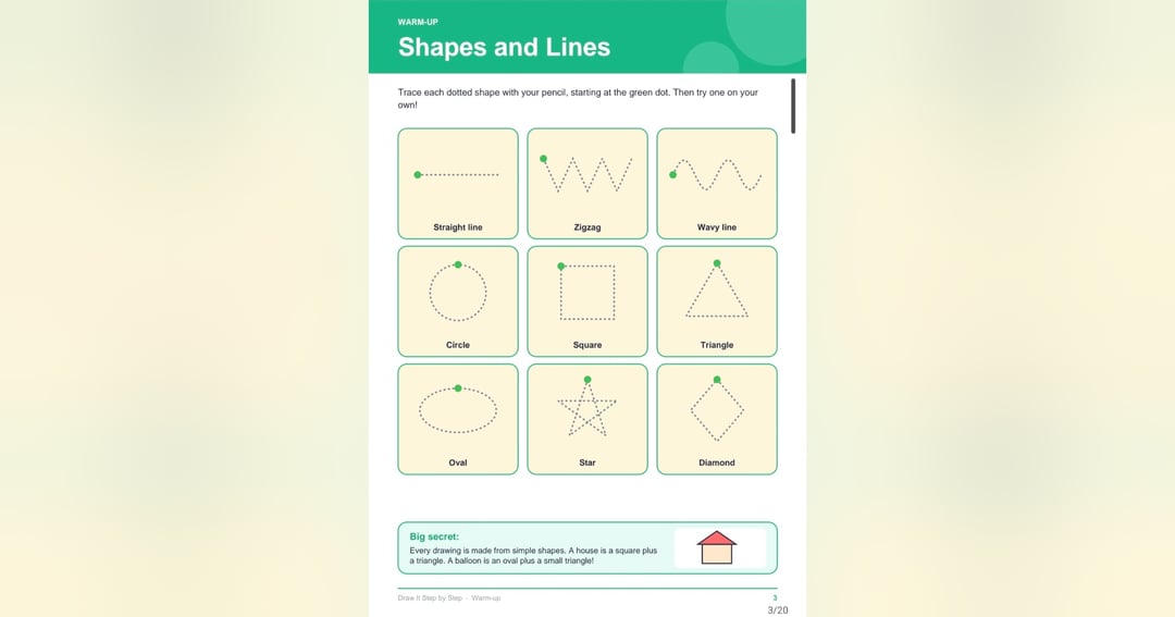 Draw It Step by Step (A Step-by-Step Drawing Journey: Learn to draw, one easy step at a time, L.K.G. to Class 3), image 4