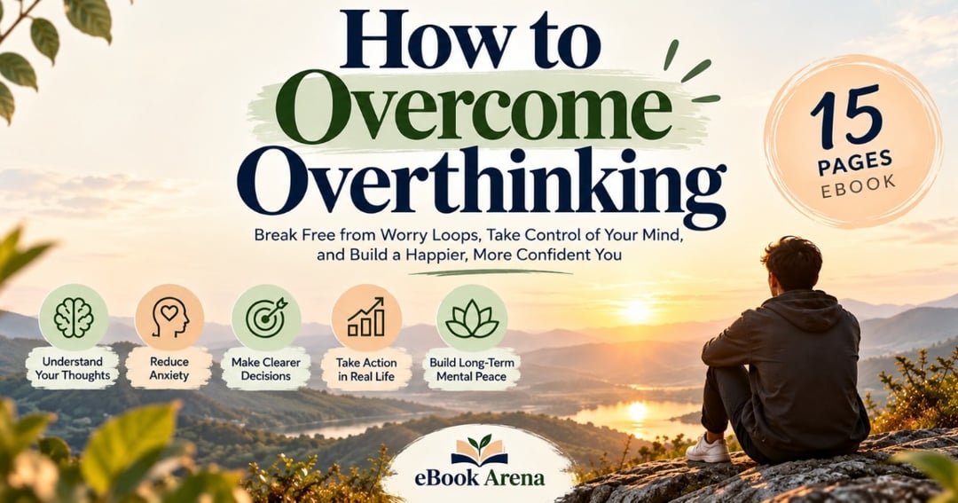 BREAK FREE FROM OVERTHINKING  A Practical Guide to Stop Overthinking, Control Negative Thoughts, and Find Inner Peace
