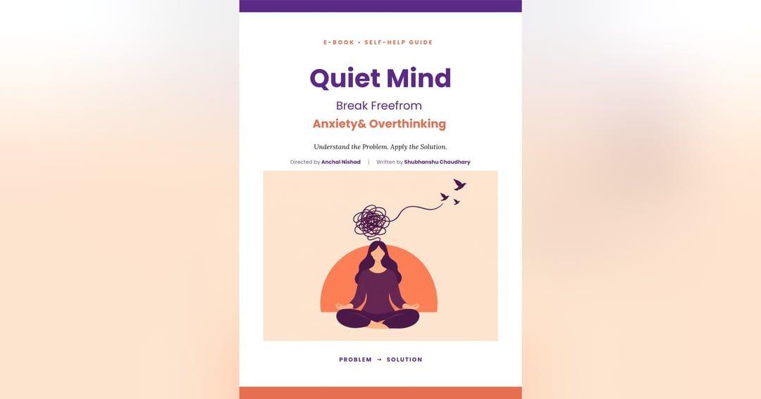 Quiet Mind: Break Free from Anxiety & Overthinking | Self-Help eBook, image 2