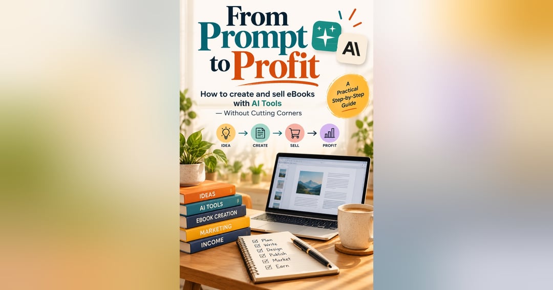 From Prompt to Profit: How to Create and Sell Ebooks with AI Tools