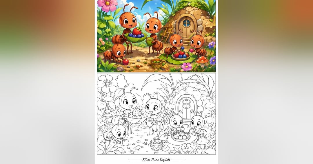 Colouring book, image 3