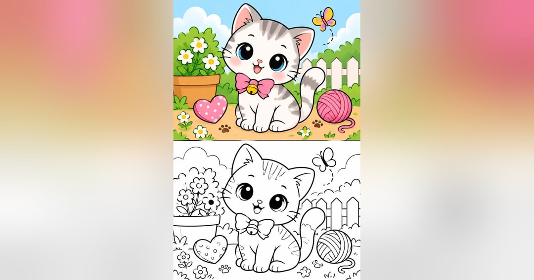 Colouring book, image 2
