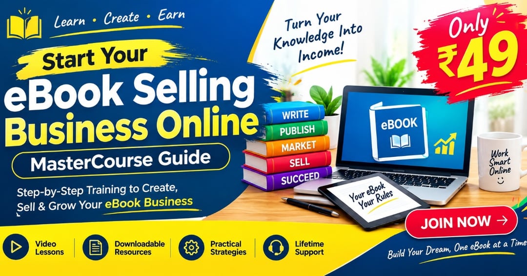 How To Start Your Ebook Selling Business Full Guide Mastercourse, image 2