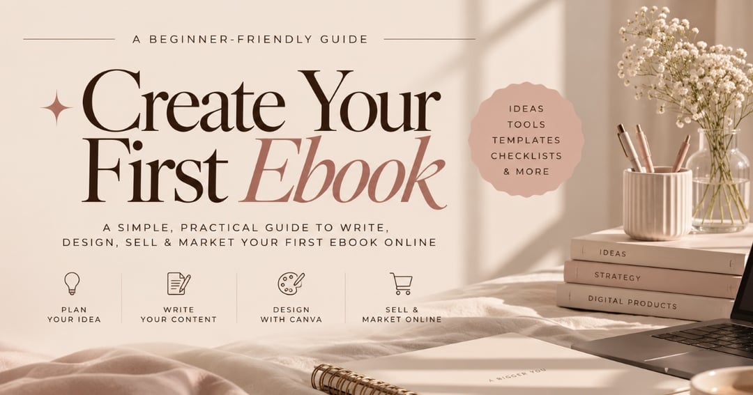 Create Your First Ebook - Beginner’s practical guide