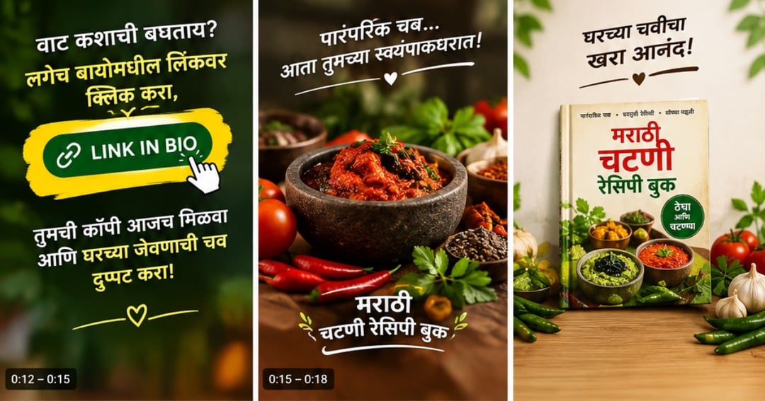 Marathi Chatney Recipes तिखट आणि झणझणीत चटण्या - Book, image 5