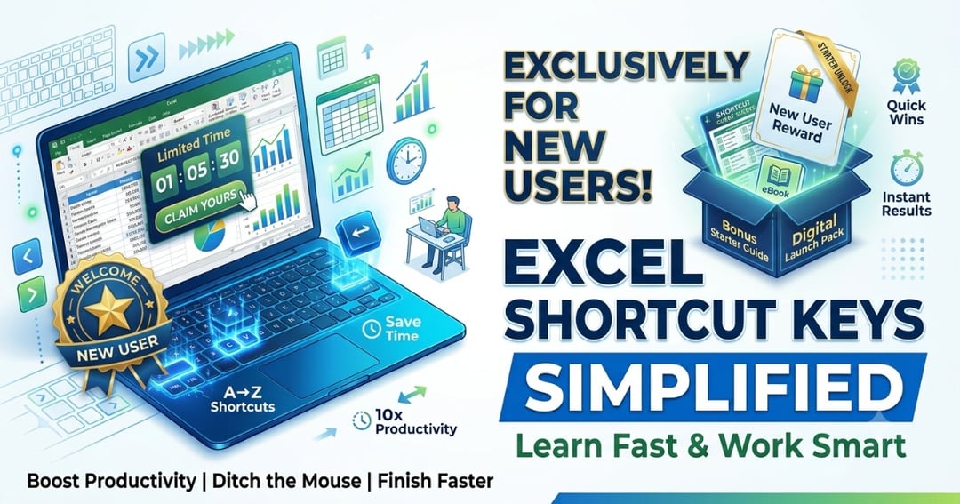 Excel Shortcuts Simplified Learn Fast, Work Smart, image 2