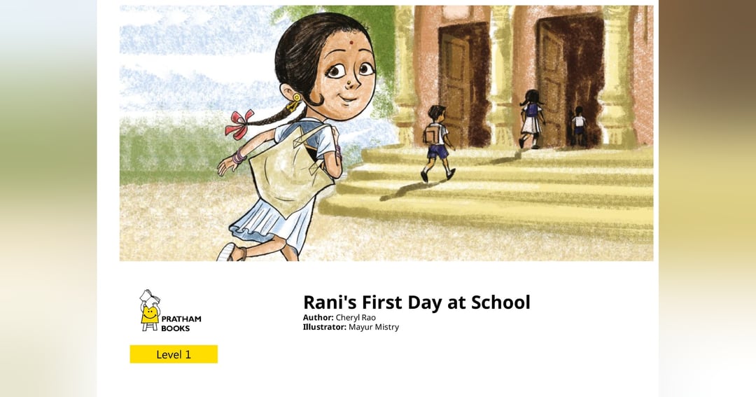Rani's First Day at School, image 2