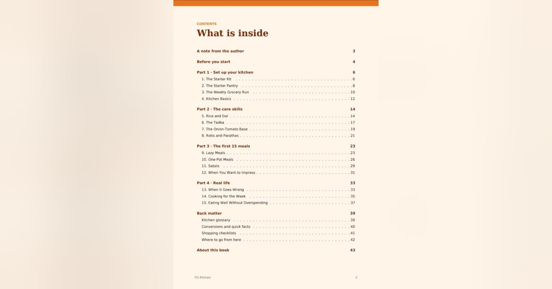 PG Kitchen: A Beginner’s Cooking Guide for Indians Living Alone, image 3
