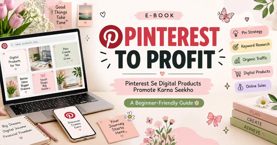 Pinterest to Profit: A Beginner's Guide to Digital Product Marketing