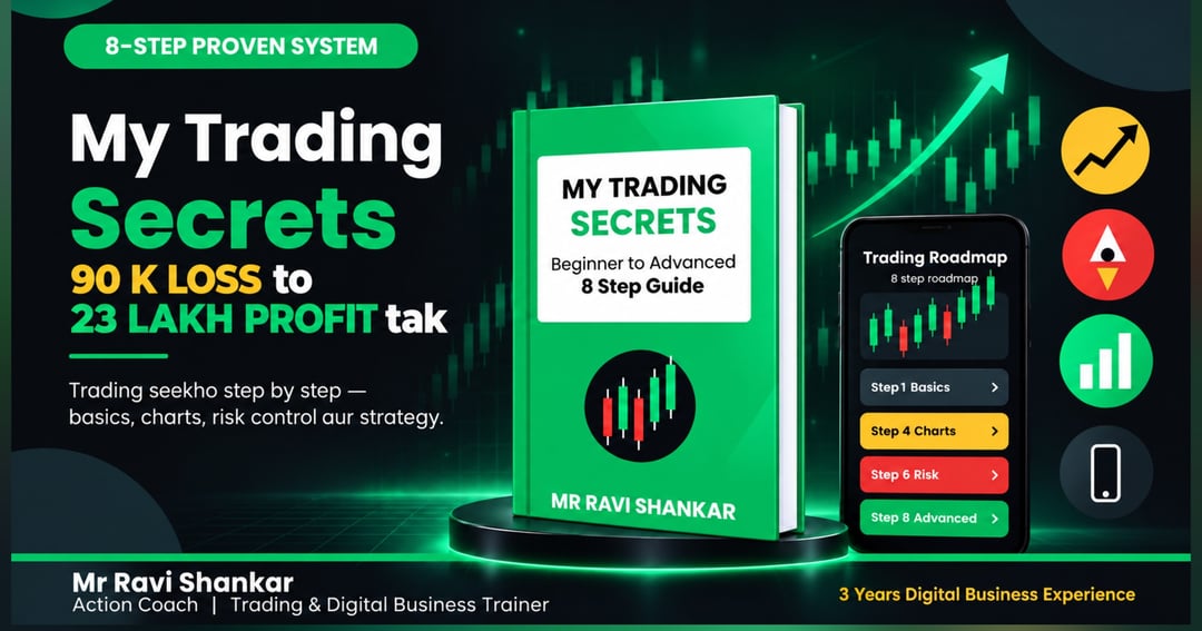 My Trading Secrets Reveal  "Loss to Profit"in 8 Step
