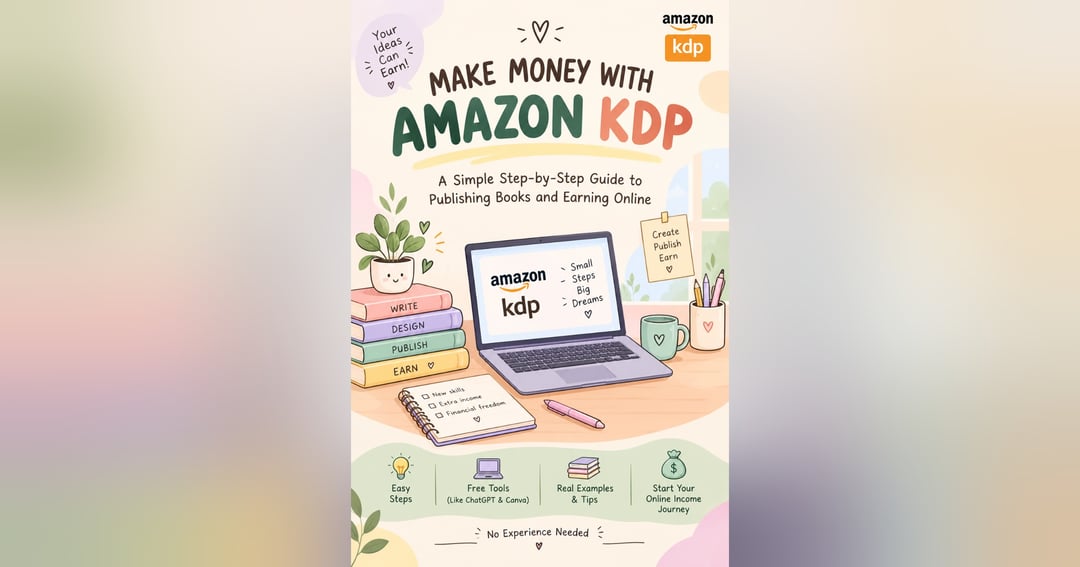 Make Money with Amazon KDP – A Beginner's Step-by-Step Guide