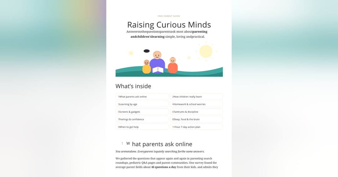 Parent and Children's learning, image 2
