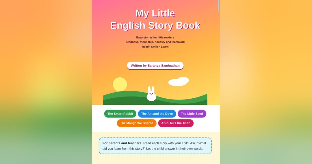 My Little English Story Book, image 2