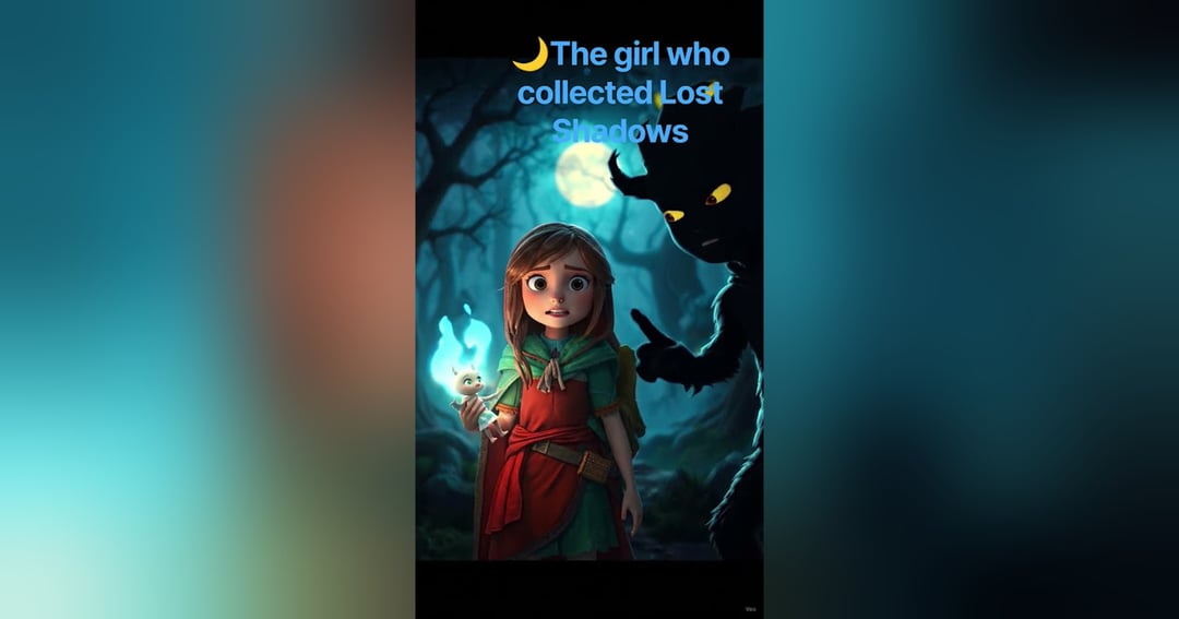 The girl who collected her lost shadow