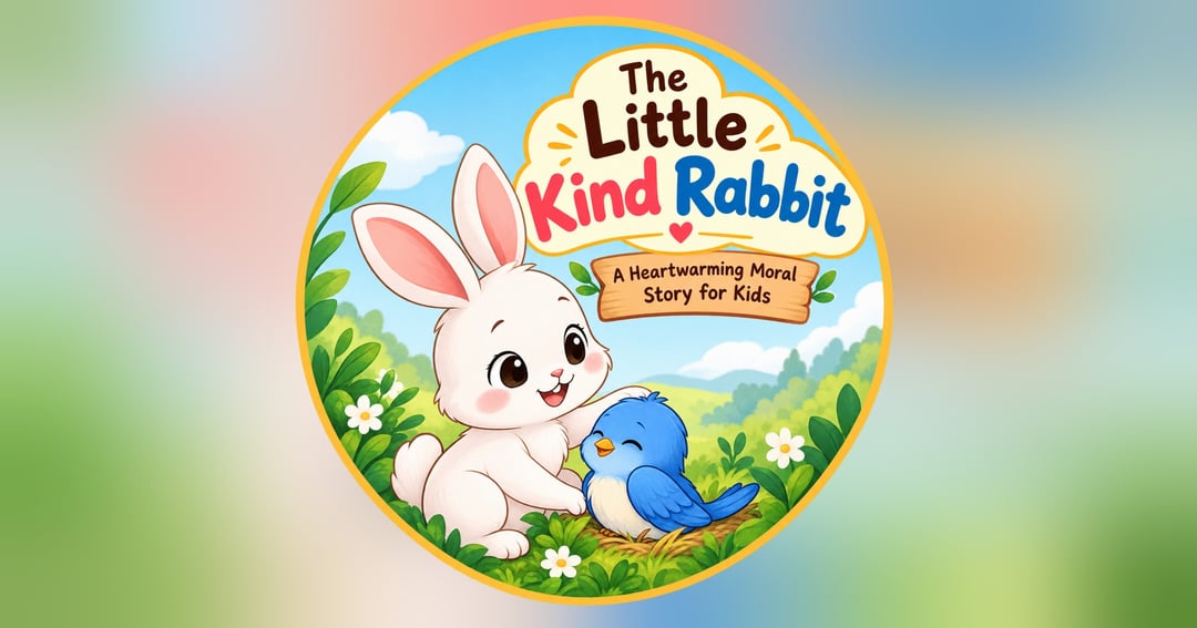 The Little Kind Rabbit -A Heartwarming Moral Story For Kids