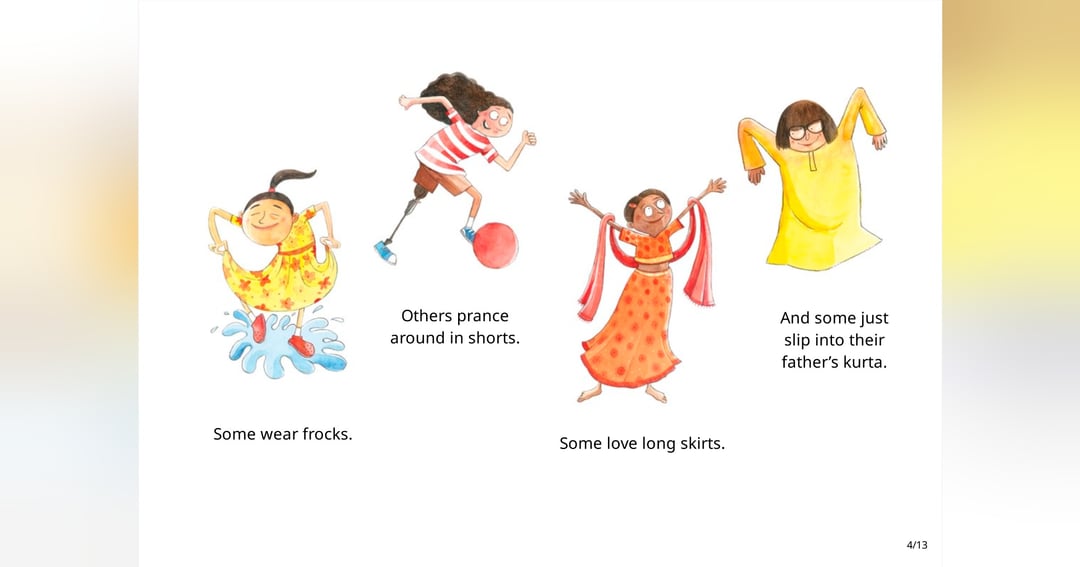 Rainbow Girls | Digital Children's Storybook (PDF), image 2