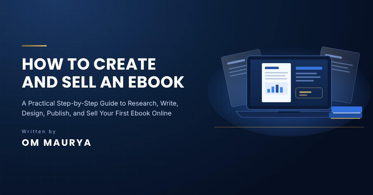 How to Create and Sell an Ebook