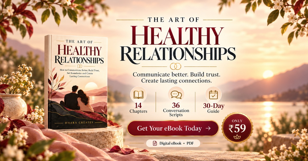 The Art of Healthy Relationships – Communication, Trust & Boundaries eBook