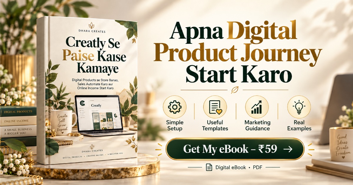 Creatly Se Paise Kaise Kamaye – Digital Products Selling Guide (Hinglish), image 2