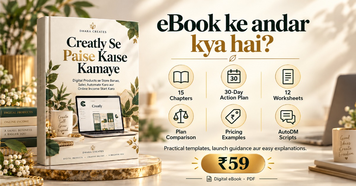 Creatly Se Paise Kaise Kamaye – Digital Products Selling Guide (Hinglish), image 5